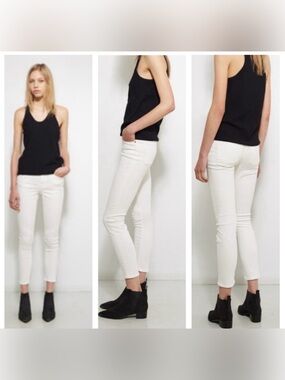 VTG Acne Studios Skin 5 Optic White Skinny Jeans, Size 27x32